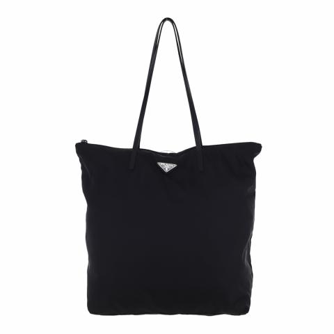 Sell Prada Nylon Shopping Tote Black HuntStreet